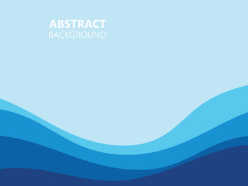 Blue wave water background wallpaper vector preview picture