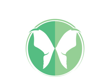 Butterfly logo design preview picture