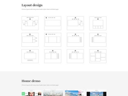 Bologna Magazine Blog Free PSD