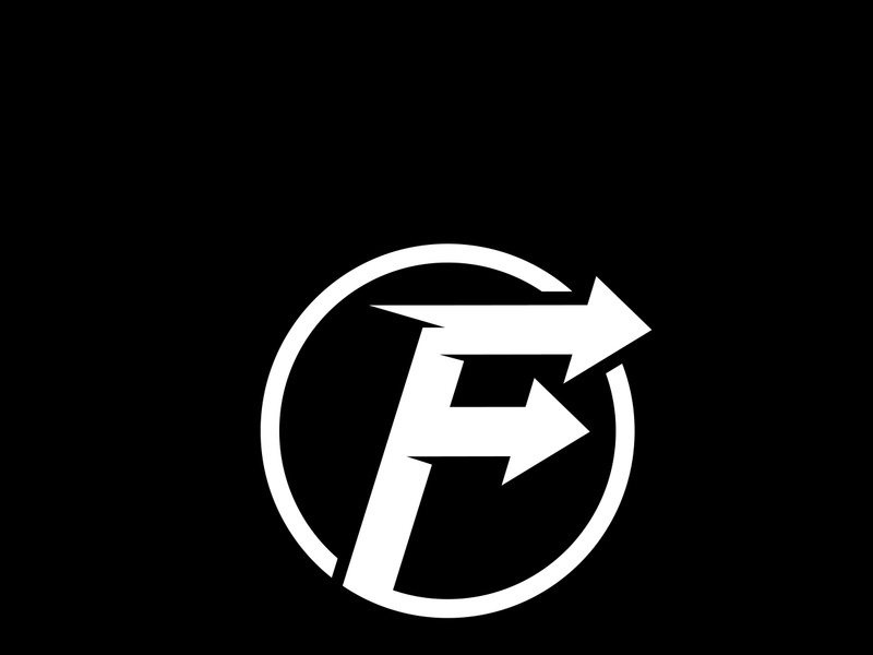 F logo and symbol vector icon app