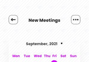 Meeting Schedule App