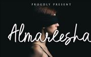Almareesha - Stylist Signature Handwritting Font