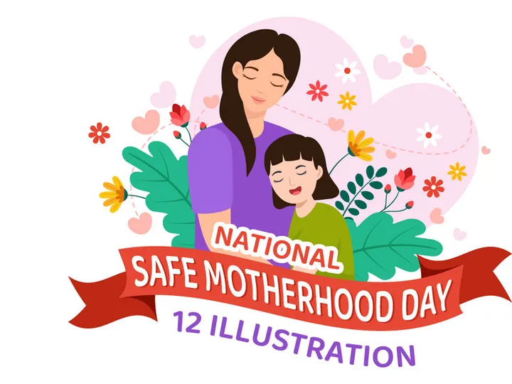 12 National Safe Motherhood Day Illustration