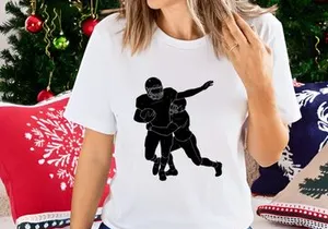 American football tackle player action