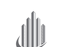 Building logo vector and symbol icon illustration design