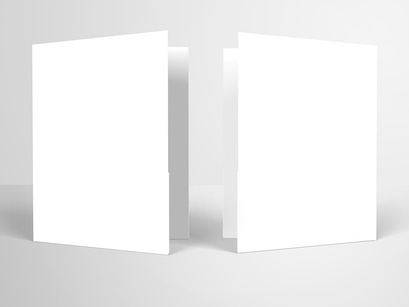 Pocket Folder Mockups with CD 9.5″ x 12″