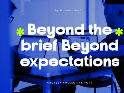 Grotesk Collective - Modern Sans Serif Font