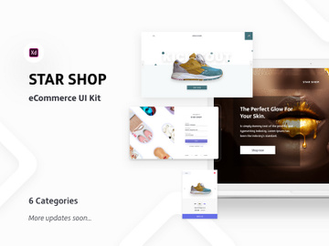 Star Shop e-Commerce UI Kit preview picture