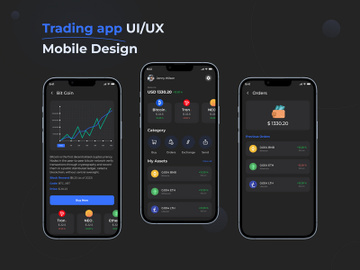 Trading App Design preview picture
