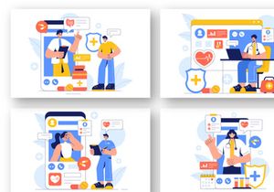 9 Remote Health Monitoring Illustration