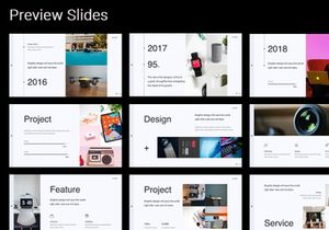 The Fiber - Creative & Minimal Template(Keynote)