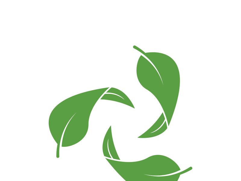 Green tree leaf nature logo images illustration design