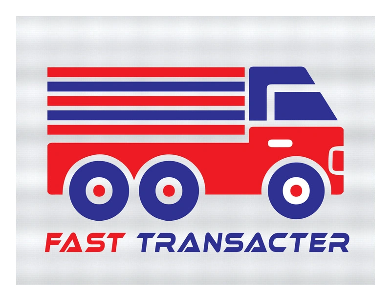 Custom Trucking logo in adobe illustrator