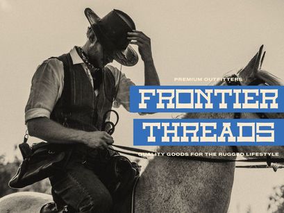 Outlaw Saga | Western Slab Serif