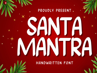 Santra Mantra - Handwritten Font