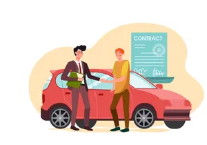 M129_Car Dealership Illustrations
