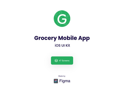 Gronik - Grocery Shop Mobile App