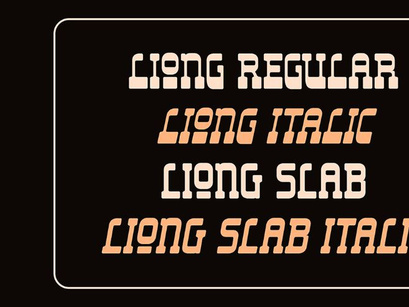 Liong - FREE FONTS