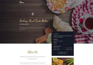 Fesco - Restaurant PSD Template