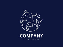 Beauty woman logo for your business salon  skin care and spa