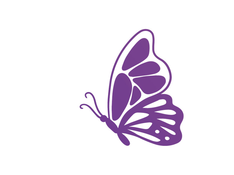 Butterfly, SVG Vector Illustration