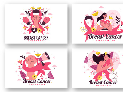 11 Breast Cancer Awareness Month Illustration