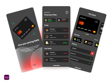 Finance Banking App Design preview picture