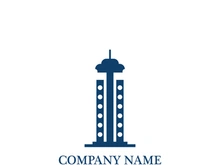 Lighthouse icon logo and vector illustration beacon tower design vintage symbol