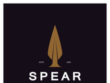 Spear logo icon vector illustration design.Head spear logo vintage illustration design vector
