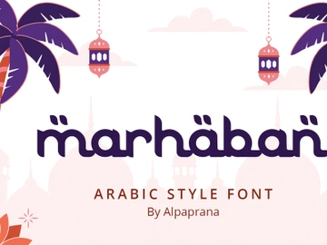 Marhaban - Arabic Style Font preview picture