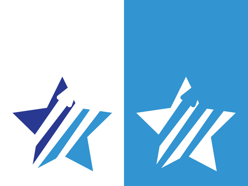 Star icon template vector illustration design