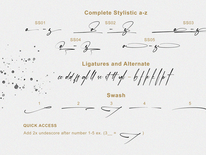 Janelotus - Signature Font