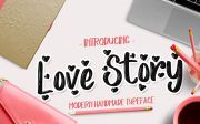 Love Story Handwriting Font