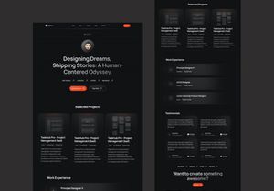 Halahfolio - Portofolio Website Template (Style 1)