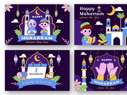 10 Islamic New Year Illustration