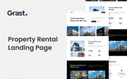 Grast - Property Rental Landing Page