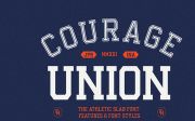 Courage Union - Athletic Slab Font