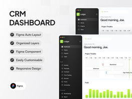 Ledger - CRM Dashboard I preview picture