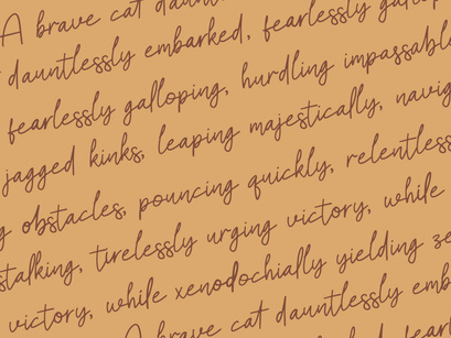 Faugllin Balseyn | Handwritten Font