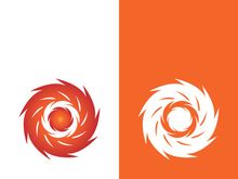 vortex vector illustration icon logo template design