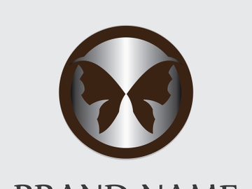 Butterfly logo design preview picture