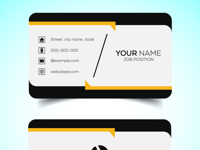 10 Creative and modern corporate business card template