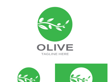 Olive fruit logo design. preview picture