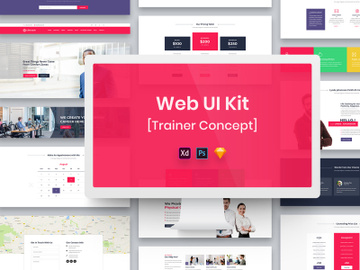 Trainer Web UI Kit preview picture