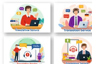 9 Translation Service Illustration