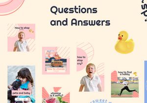 Instagram Template Kids Education