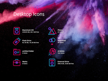 Desktop Icons preview picture