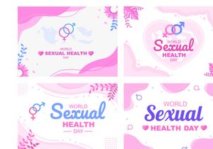 22 World Sexual Health Day Background Illustration