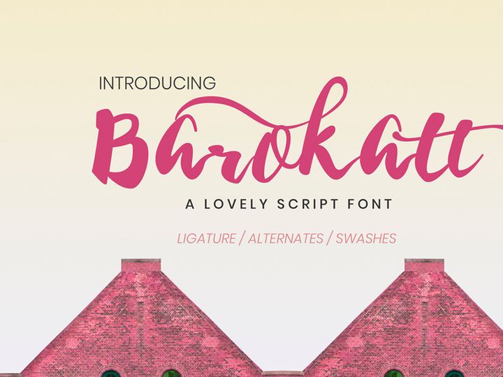 Barokatt Script Font