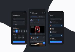 Calendar App UI Kit
